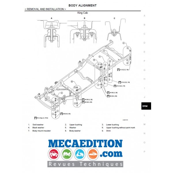 Revue Technique Et Manuel D Atelier Pour Nissan Navara D40 2012