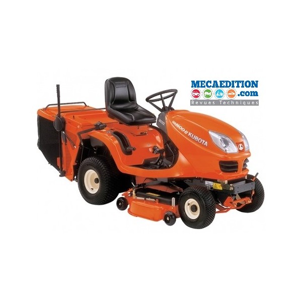 kubota gr1600 ec2 revue technique tondeuse autoportée