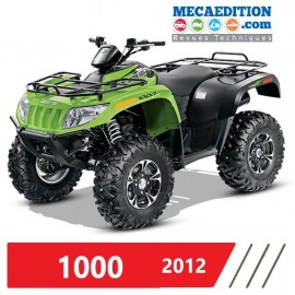 arctic cat 1000 2012 revue technique