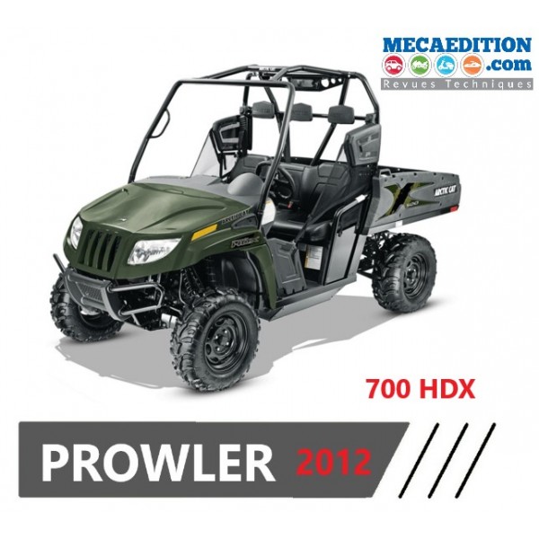 arctic cat ssv prowler hdx 2012 revue technique