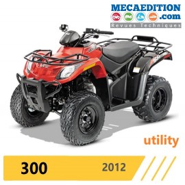 quad arctic cat 300 utility revue technique 2012