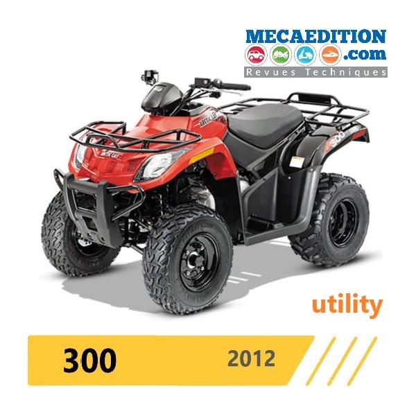 quad arctic cat 300 utility revue technique 2012