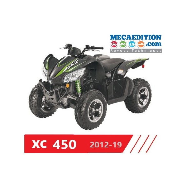 quad arctic cat xc 450i revue technique 2012 à 2019